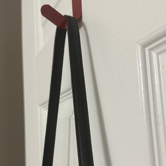 Coach Madison Black Leather Handbag with gold trim - Picture 5 of 16